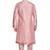 Pink hand block printed kurta with embroidery banarsi silk  kurta payjama etnic wear / festive wear