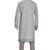 Grey hand block printed kurta viscos kurta payjama etnic wear / festive wear