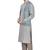 Grey hand block printed kurta viscos kurta payjama etnic wear / festive wear