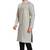 White jacquard kurta payjama ethnic wear / festive wear