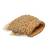 Gold suede pearl embroidered potli bag