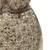 Grey suede pearl embroidered potli bag