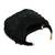 Black suede beads embroidered Hand Bag
