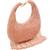 Pink suede beads embroidered Hand Bag