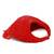 Red suede beads embroidered Hand Bag