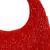 Red suede beads embroidered Hand Bag