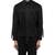 Black plain cotton shirt