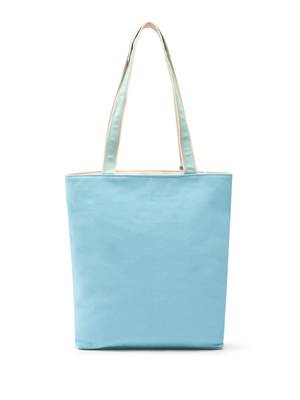 Hue Coral & Pastel Multi Cotton Canvas Colourblocked Shoulder Bag 5