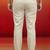men's cream cotton lycra pant style pyjama - modern festive wear
