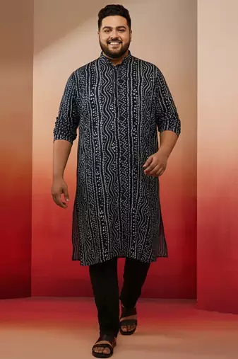 black cotton lycra pant style pyjama - premium festive wear