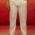 men's cream cotton lycra pyjama - wedding festive bottom wear