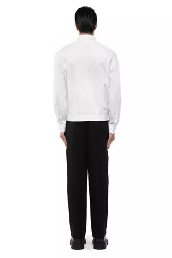 White plain cotton shirt