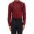 Maroon plain cotton shirt