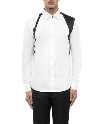White plain cotton shirt 5