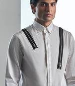 White plain cotton shirt