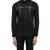 Black plain cotton shirt