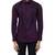 Purple plain cotton shirt