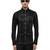 Black plain cotton shirt