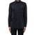 Black plain cotton shirt