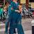 Cotton Silk Hand Work Embroidery Kurta Palazzo Set with Printed Dupatta 
