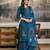 Cotton Silk Hand Work Embroidery Kurta Palazzo Set with Printed Dupatta 
