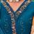 Cotton Silk Hand Work Embroidery Kurta Palazzo Set with Printed Dupatta 