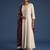 Art Silk Hand Work Embroidery Anarkali Kurta Pant with Printed Dupatta Set