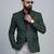Tahvo men tweed green check blazer