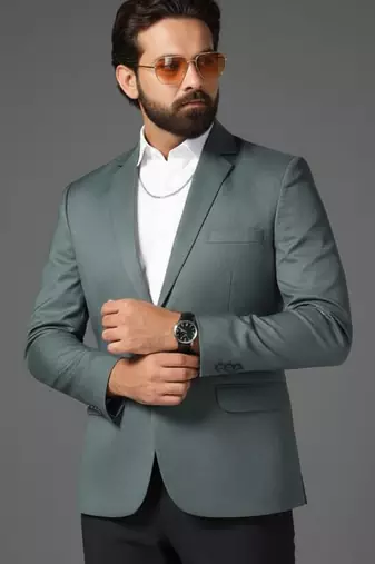 Tahvo men green blazer