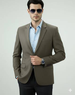 Men's brown blazer 1