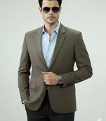 Men's brown blazer