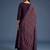 Art Silk Hand Work Embroidery Anarkali Kurta Pant with Printed Dupatta Set