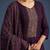 Art Silk Hand Work Embroidery Anarkali Kurta Pant with Printed Dupatta Set