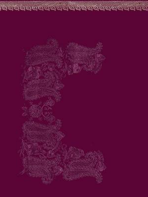 Designer wine resham embroidery zarkan border georgette saree 4