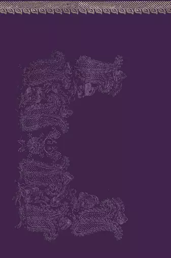 Designer purple resham embroidery zarkan border georgette saree