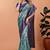 rama green woven  designer pallu banarasi art silk saree