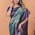 rama green woven  designer pallu banarasi art silk saree