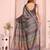 multicolor printed art silk designer pallu chanderi saree