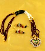 Moti Mala Mangalsutra With Earing