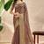 multicolor printed art silk designer pallu saree