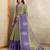 mehendi printed art silk designer pallu saree