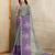 mehendi printed art silk designer pallu saree