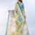 lemon printed art silk designer pallu saree