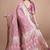 onion pink woven  designer pallu banarasi art silk saree
