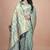 green woven  designer pallu banarasi art silk saree