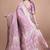 pink woven  designer pallu banarasi art silk saree