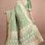 parrot green woven  designer pallu banarasi art silk saree