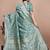 green woven  designer pallu banarasi art silk saree