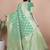 green woven  designer pallu banarasi art silk saree