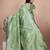 green woven  designer pallu banarasi art silk saree